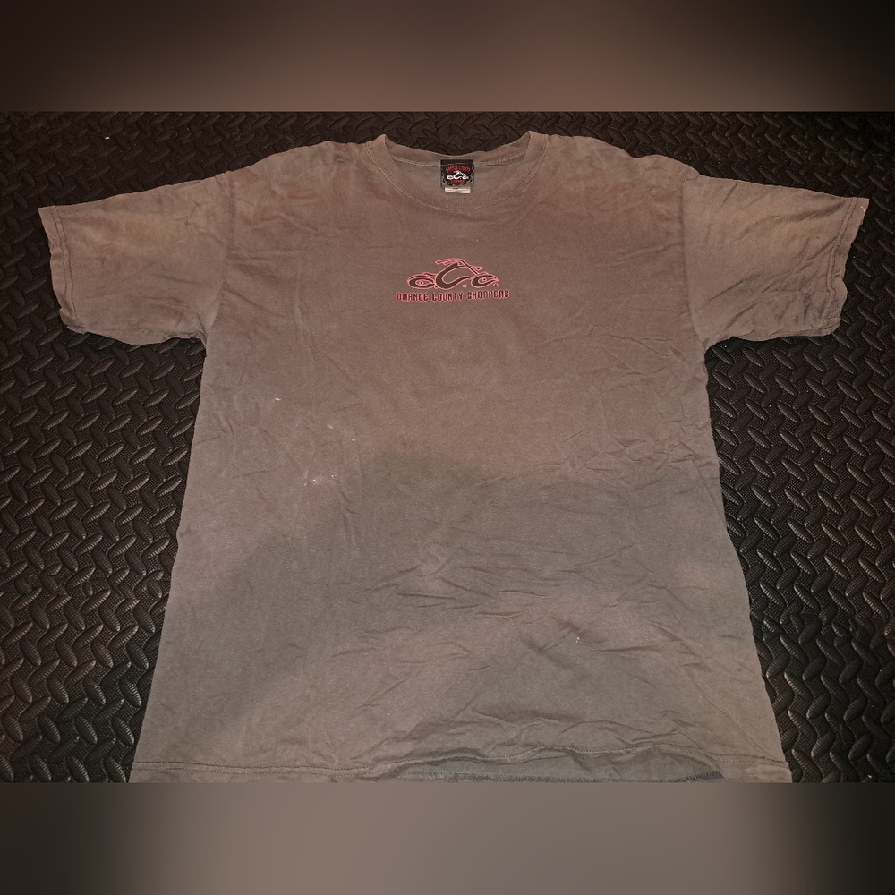 Vintage Orange Count Choppers tshirt